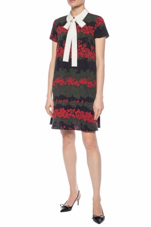Patterned dress with short sleeves, zdjęcie 2 Patterned dress with short sleeves od Red Valentino